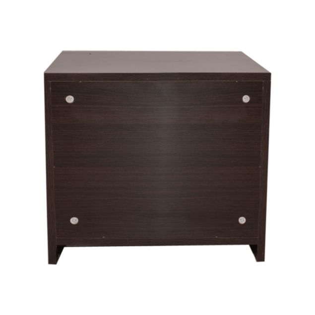 Engineered Wood Night Stand in Wenge Colour