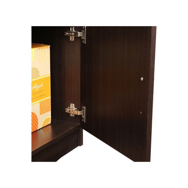 Engineered Wood Wall Unit in wenge Colour