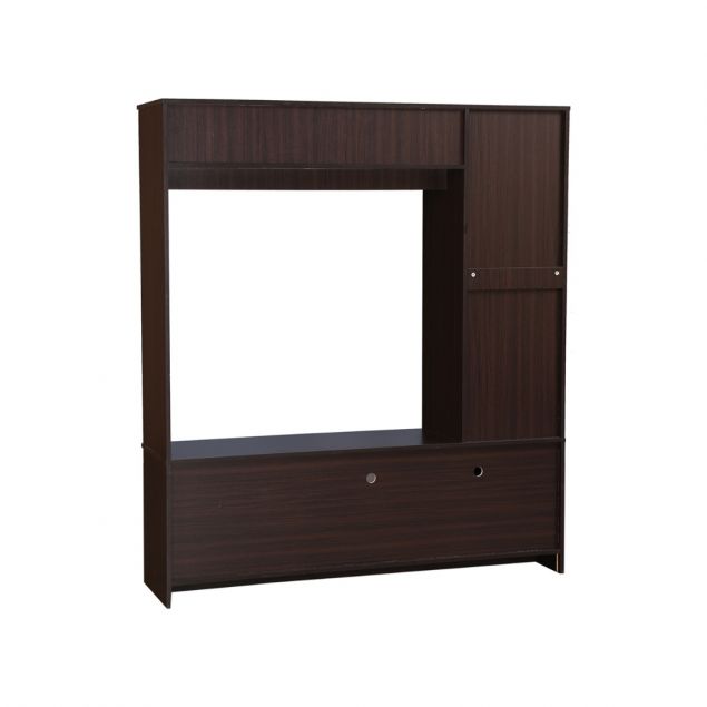 Engineered Wood Wall tv Unit in Wenge Colour