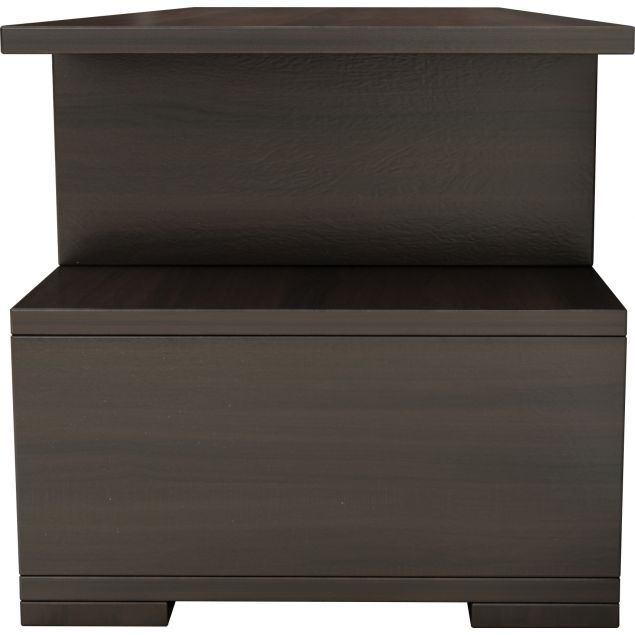 Engineered Wood Low Height Wall Unit in wenge Colour